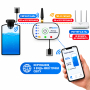 WiFi ультразвуковий датчик рівня рідини (1/2/3 частоти)