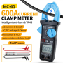 FNIRSI MC-40 струмові (токові) кліщі / мультметр, 600V 600A AC/DC, True RMS
