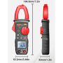 Струмові (токові) кліщі Aneng ST181 600V AC/DC Voltage, 400A AC Current, NCV, мультиметр, LCD з підсвіткою