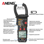 Струмові (токові) кліщі Aneng ST184 450V AC/DC Voltage, 600A AC Current, NCV, мультиметр, LCD з підсвіткою, True RMS