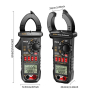 Струмові (токові) кліщі Aneng PN128 600V AC/DC Voltage, 600A AC/DC Current, NCV, мультиметр, LCD з підсвіткою