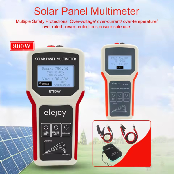 Фото - Цифровий тестер потужності фотоелектричних модулів EleJoy EY800W