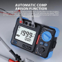 FNIRSI MRT-1050 тестер опору ізоляції, 100-1000V, 0.1MΩ–20GΩ