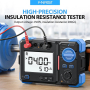 FNIRSI MRT-1050 тестер опору ізоляції, 100-1000V, 0.1MΩ–20GΩ