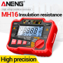 Тестер опору ізоляції Aneng MH16 750V AC/ 1000V DC Voltage, тест 500-2500V / 1МОм - 50ГОм, опір 0Ом - 50ГОм, LCD