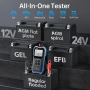 FNIRSI BTM-24 тестер акумуляторів CCA 2000A,12V/24V