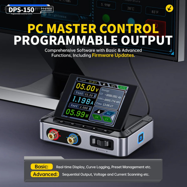 Фото - FNIRSI DPS-150 цифровий багатофункціональний блок живлення