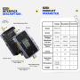 FNIRSI FNAC-28 USB тестер цифровий (струм/напруга/потужність)