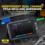 FNIRSI DS215H, 2 щупи, 50MHz*2 осцилограф / генератор сигналів, стандартна комплектація