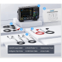 FNIRSI 2D15P, 2щупи (цифровий мультиметр / портативний осцилограф 100 МГц*2 / генератор сигналів / smart професійний тестер), розш