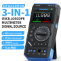 FNIRSI DST-210, цифровий мультиметр / портативний осцилограф 10 МГц / генератор сигналів / 19999 Count Smart професійний тестер TR