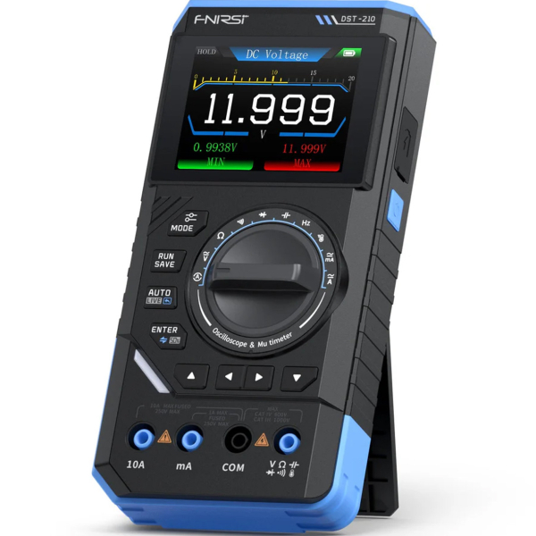 Фото - FNIRSI DST-210, цифровий мультиметр / портативний осцилограф 10 МГц / генератор сигналів / 19999 Count Smart професійний тестер TR