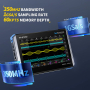 FNIRSI DPOS350P 4-в-1, 2 щупи, 350MHz*2 планшетний осцилограф / генератор сигналів / аналізатор спектру / аналізатор частотної хар