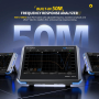 FNIRSI DPOS350P 4-в-1, 2 щупи, 350MHz*2 планшетний осцилограф / генератор сигналів / аналізатор спектру / аналізатор частотної хар