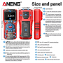 Aneng AOS04, цифровий мультиметр / портативний осцилограф 10 МГц, 750V AC/ 1000V DC Voltage, 20A AC/DC Current, NCV, Smart