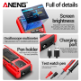 Aneng AOS04, цифровий мультиметр / портативний осцилограф 10 МГц, 750V AC/ 1000V DC Voltage, 20A AC/DC Current, NCV, Smart