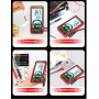 Мультиметр Aneng 616 600V AC/DC Voltage, 10A AC/DC Current, NCV, LCD з підсвіткою, True RMS, Smart
