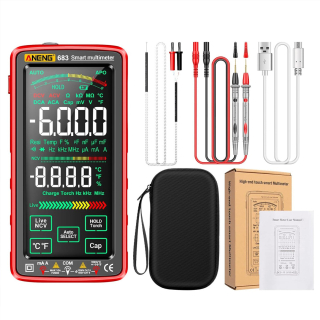 Фото - Мультиметр Aneng 683 750V AC/ 1000V DC Voltage, 10A AC/DC Current, NCV, VA кольоров.дисплей, Smart