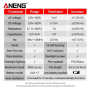 Мультиметр Aneng A3006 600V AC/DC Voltage, NCV, LCD з підсвіткою, Smart