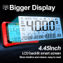 Мультиметр Aneng 613 600V AC/DC Voltage, 10A AC/DC Current, LCD з підсвіткою, True RMS, Smart