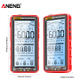 Мультиметр Aneng 681 750V AC/ 1000V DC Voltage, 10A AC/DC Current, NCV, LCD з підсвіткою, True RMS, Smart