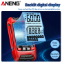 Мультиметр Aneng SZ01 600V AC/DC Voltage, 10A AC/DC Current, NCV, LCD з підсвіткою, True RMS, Smart
