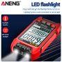 Мультиметр Aneng SZ01 600V AC/DC Voltage, 10A AC/DC Current, NCV, LCD з підсвіткою, True RMS, Smart