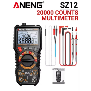 Фото - Мультиметр Aneng SZ12 750V AC/ 1000V DC Voltage, 20A AC/DC Current, NCV, LCD з підсвіткою, True RMS,