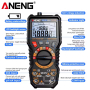 Мультиметр Aneng SZ12 750V AC/ 1000V DC Voltage, 20A AC/DC Current, NCV, LCD з підсвіткою, True RMS,