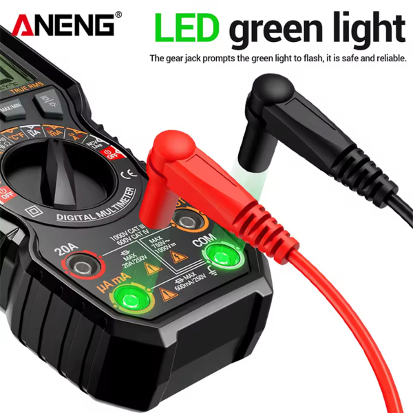 Фото - Мультиметр Aneng SZ11 750V AC/ 1000V DC Voltage, 20A AC/DC Current, NCV, LCD з підсвіткою, True RMS