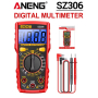 Мультиметр Aneng SZ306 600V AC/DC Voltage, 10A DC Current, LCD з підсвіткою