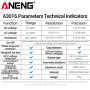 Мультиметр Aneng A3016 600V AC/DC Voltage, NCV, LCD з підсвіткою, Smart, літієвий акумулятор