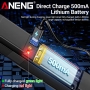 Мультиметр Aneng A3016 600V AC/DC Voltage, NCV, LCD з підсвіткою, Smart, літієвий акумулятор