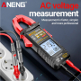 Струмові (токові) кліщі Aneng PN109 600V AC/DC Voltage, 600A AC Current, NCV, мультиметр, LCD з підсвіткою, 2 батарейки ААА (в ком