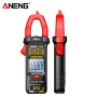 Струмові (токові) кліщі Aneng PN135 600V AC/DC Voltage, 600A AC Current, NCV, мультиметр, LCD з підсвіткою, 2 батарейки ААА (в ком