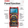 Мультиметр Aneng SZ309 600V AC/DC Voltage, 10A AC/DC Current, LCD з підсвіткою, TRUE RMS, 2 батарейки ААА (в комплекті не пост.)