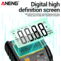 Мультиметр Aneng SZ818PRO 750V AC / 1000V DC Voltage, 10A AC/DC Current, LCD,, NCV, літієвий акумулятор 14500