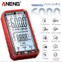 Мультиметр Aneng 620C 600V AC/DC Voltage, 10A AC/DC Current, NCV, LCD з підсвіткою, True RMS, Smart, літієвий аукумулятор