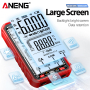 Мультиметр Aneng 620C 600V AC/DC Voltage, 10A AC/DC Current, NCV, LCD з підсвіткою, True RMS, Smart, літієвий аукумулятор