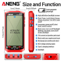 Мультиметр Aneng 628A 750V AC / 1000V DC Voltage, 10A AC/DC Current, NCV, LCD з підсвіткою, Smart, літієвий акумулятор
