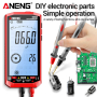 Мультиметр Aneng 628A 750V AC / 1000V DC Voltage, 10A AC/DC Current, NCV, LCD з підсвіткою, Smart, літієвий акумулятор