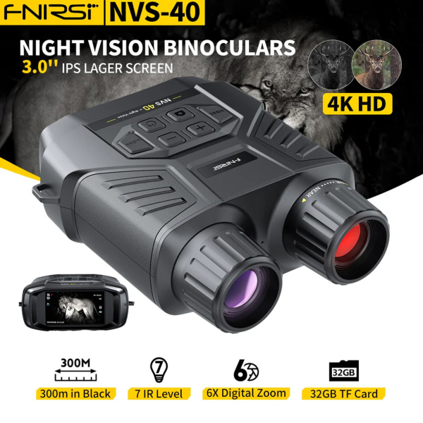 Фото - FNIRSI NVS-40 прилад нічного бачення 4K бінокуляр