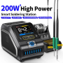 FNIRSI DWS-200 + F210 + F245 макс.комплект 9 жал паяльна станція