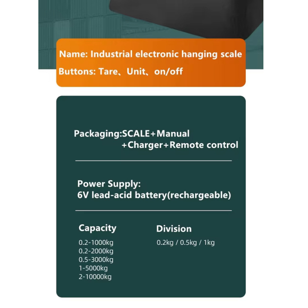 Фото - Ваги кранові OSC-P 3000кг