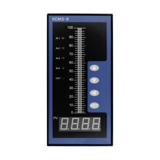 Фото - Контроллер рівня рідини AGMS84ARS, AC/DC85-240V, 4-20mA, RS-485, 4relay, 80*160mm